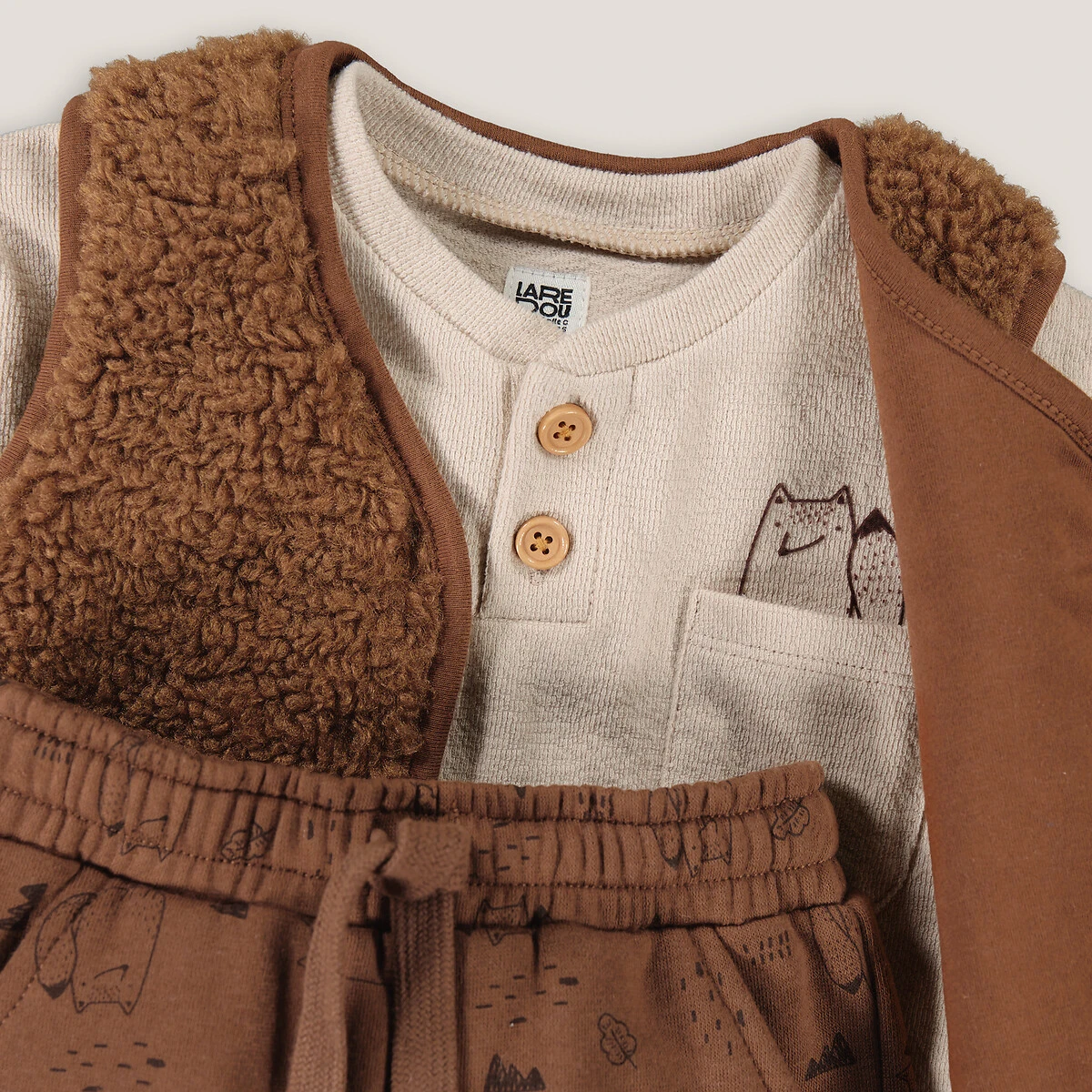 Ensemble 3 Pièces T-shirt, Gilet Et Jogging 7 Ensemble 3 Pièces T-shirt, Gilet Et Jogging – Image 7