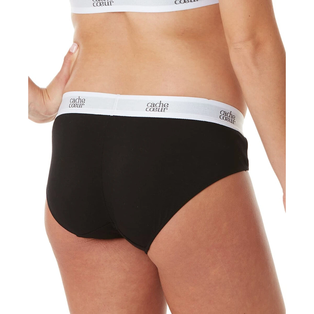 Cache Coeur Shorty De Grossesse En Tencel Life 2 Cache Coeur Shorty De Grossesse En Tencel Life – Image 2