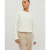 Jack & Jones Pull Léger Col Rond En Lin