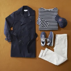 T-shirt Col Rond Manches Longues Rayé En Coton Bio 11 T-shirt Col Rond Manches Longues Rayé En Coton Bio -Mode Décontractée 545b841178673e9cf318031e2c0a295c