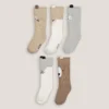 Lot De 5 Paires De Chaussettes, Motif Animalier