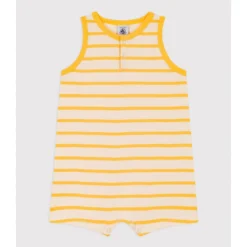 PETIT BATEAU Salopette Courte Rayée