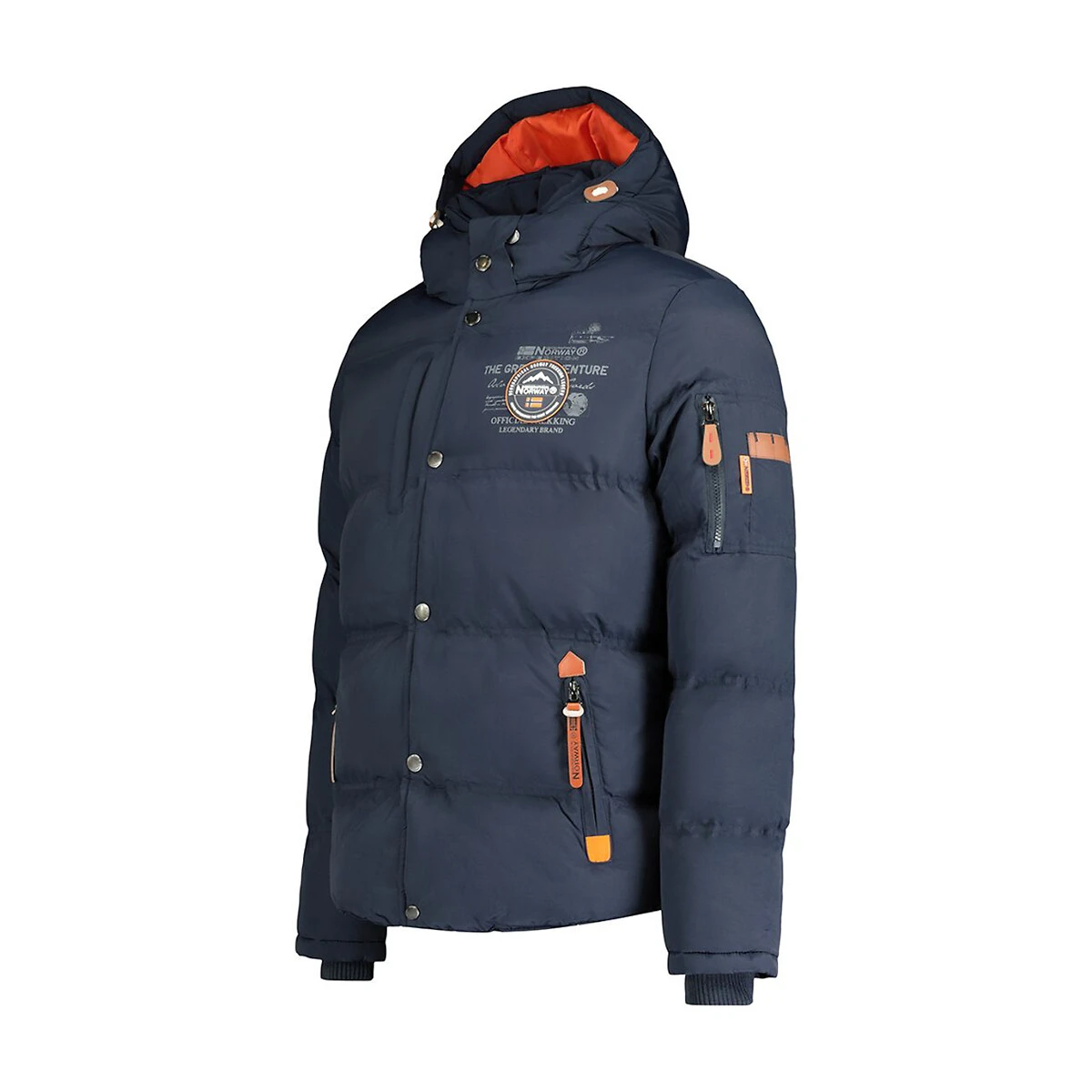 GEOGRAPHICAL NORWAY Doudoune Chaude à Capuche Non Amovible Verveine 2 GEOGRAPHICAL NORWAY Doudoune Chaude à Capuche Non Amovible Verveine – Image 2