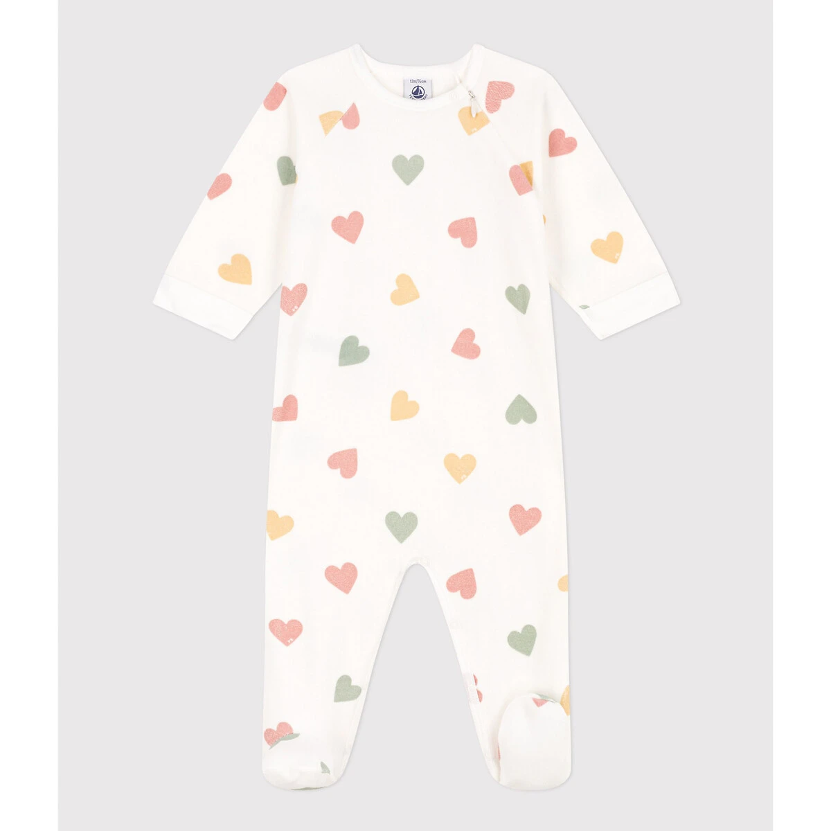 PETIT BATEAU Dors Bien Imprimé Cœur 1 PETIT BATEAU Dors Bien Imprimé Cœur