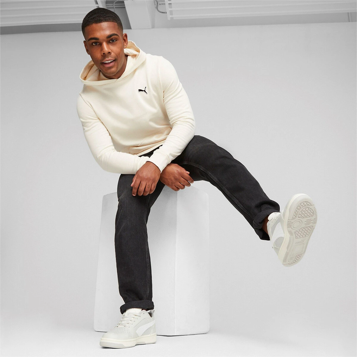 Puma Sweat Fermé à Capuche Petit Logo 18 Puma Sweat Fermé à Capuche Petit Logo – Image 18