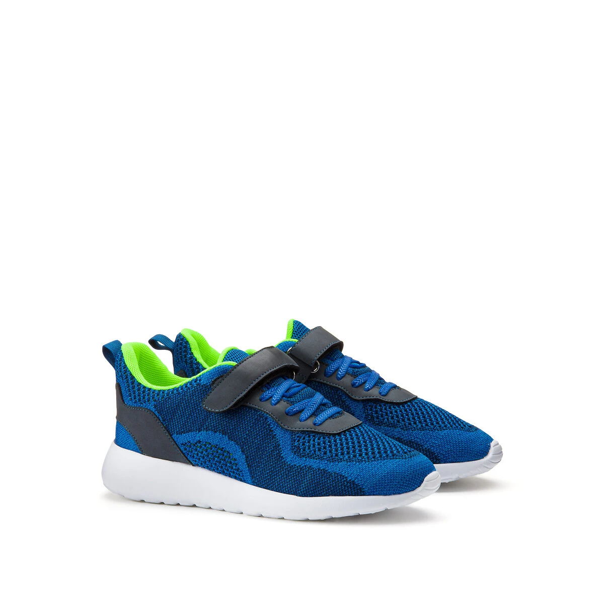 Baskets à Lacets Et Scratch En Matière Recyclée 2 Baskets à Lacets Et Scratch En Matière Recyclée – Image 2