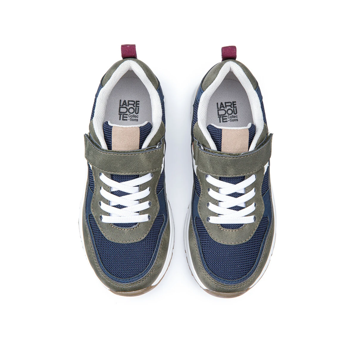 Baskets Basses à Lacets Et à Scratch 3 Baskets Basses à Lacets Et à Scratch – Image 3