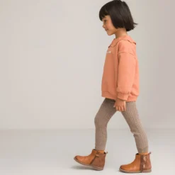 Lot De 2 Leggings En Tricot Torsadé