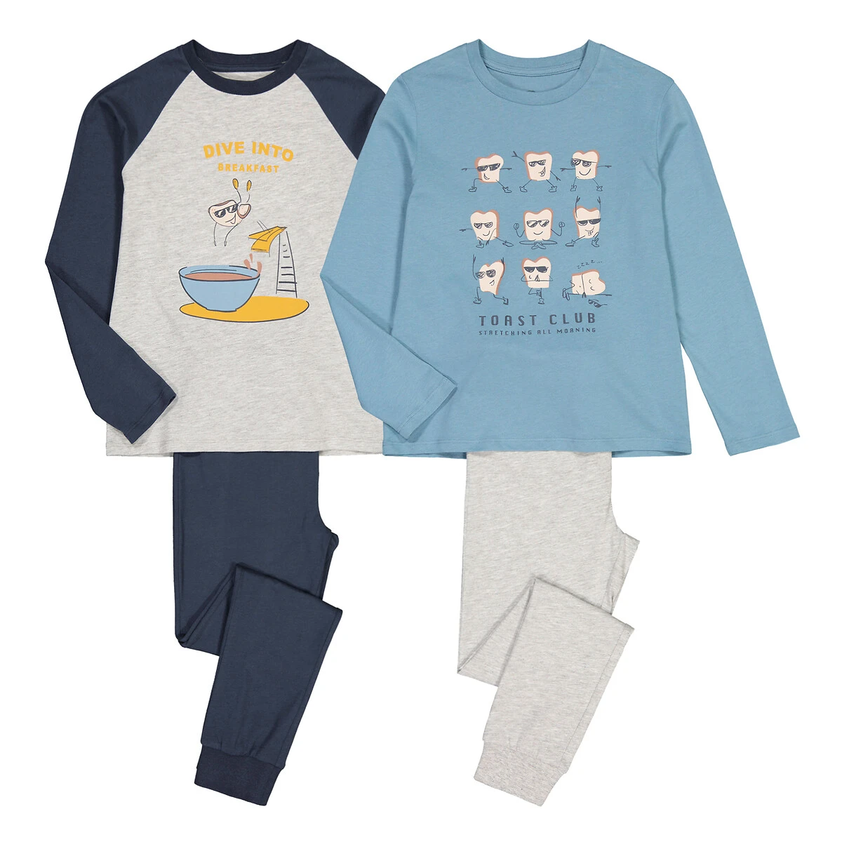 Lot De 3 Pyjamas Imprimé Loups 6 Lot De 3 Pyjamas Imprimé Loups – Image 6