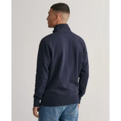 Gant Sweat Droit Zippé Sans Capuche -Mode Décontractée 5d70fd69acc31299441494dbc46451d6