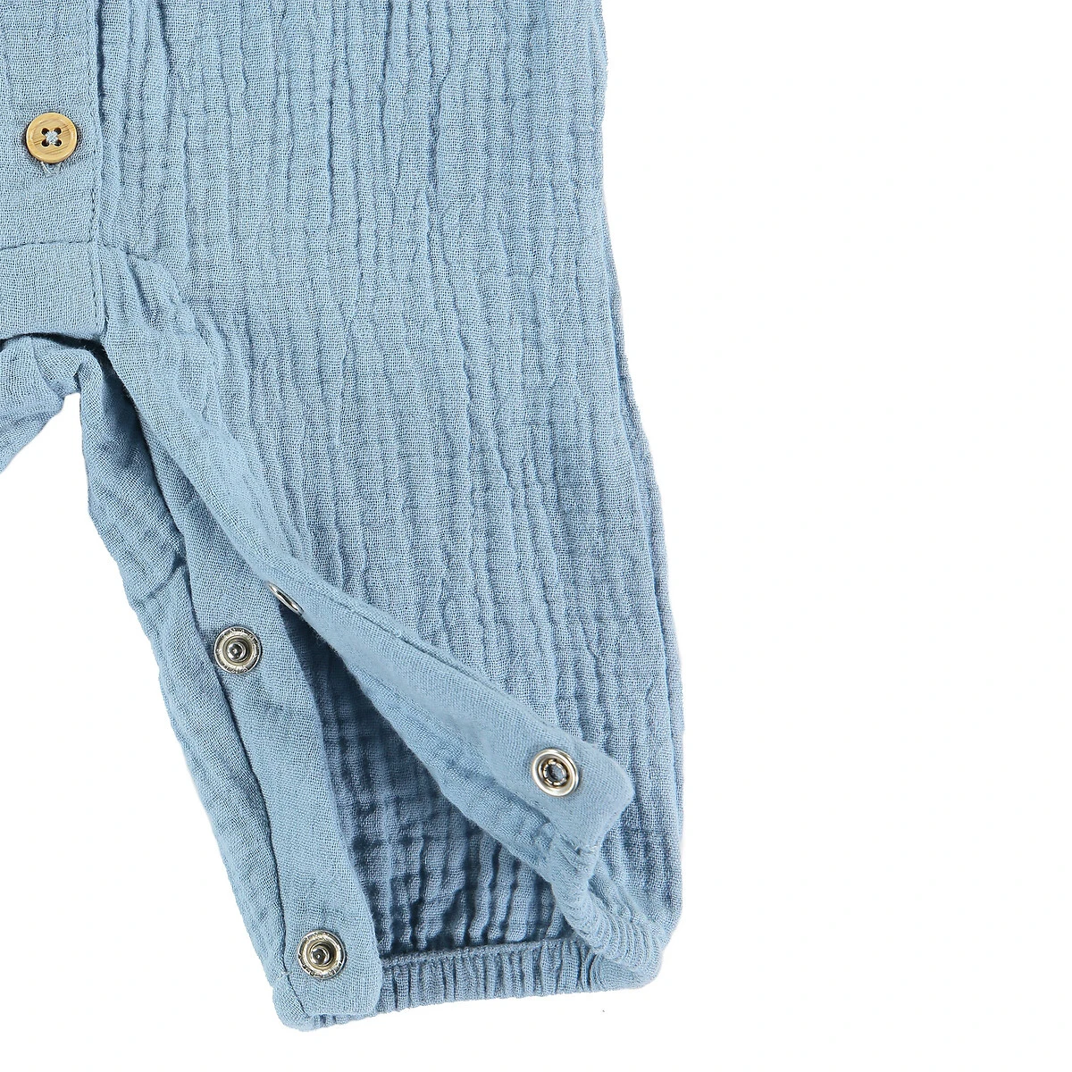 Combinaison à Volants, Gaze De Coton 3 Combinaison à Volants, Gaze De Coton – Image 3