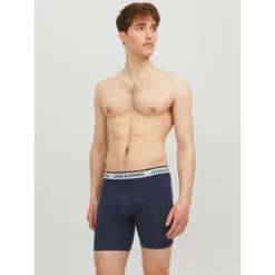 Jack & Jones Lot De 3 Boxers Unis Longs 17 Jack & Jones Lot De 3 Boxers Unis Longs -Mode Décontractée 5f200b4d29a49508b80fc4f85920b00a