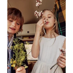 Chemise Col Mao Rayée, Lin Mélangé 3-12 Ans 12 Chemise Col Mao Rayée, Lin Mélangé 3-12 Ans -Mode Décontractée 5f3a0b55a0a5783d6042f6799eef9105