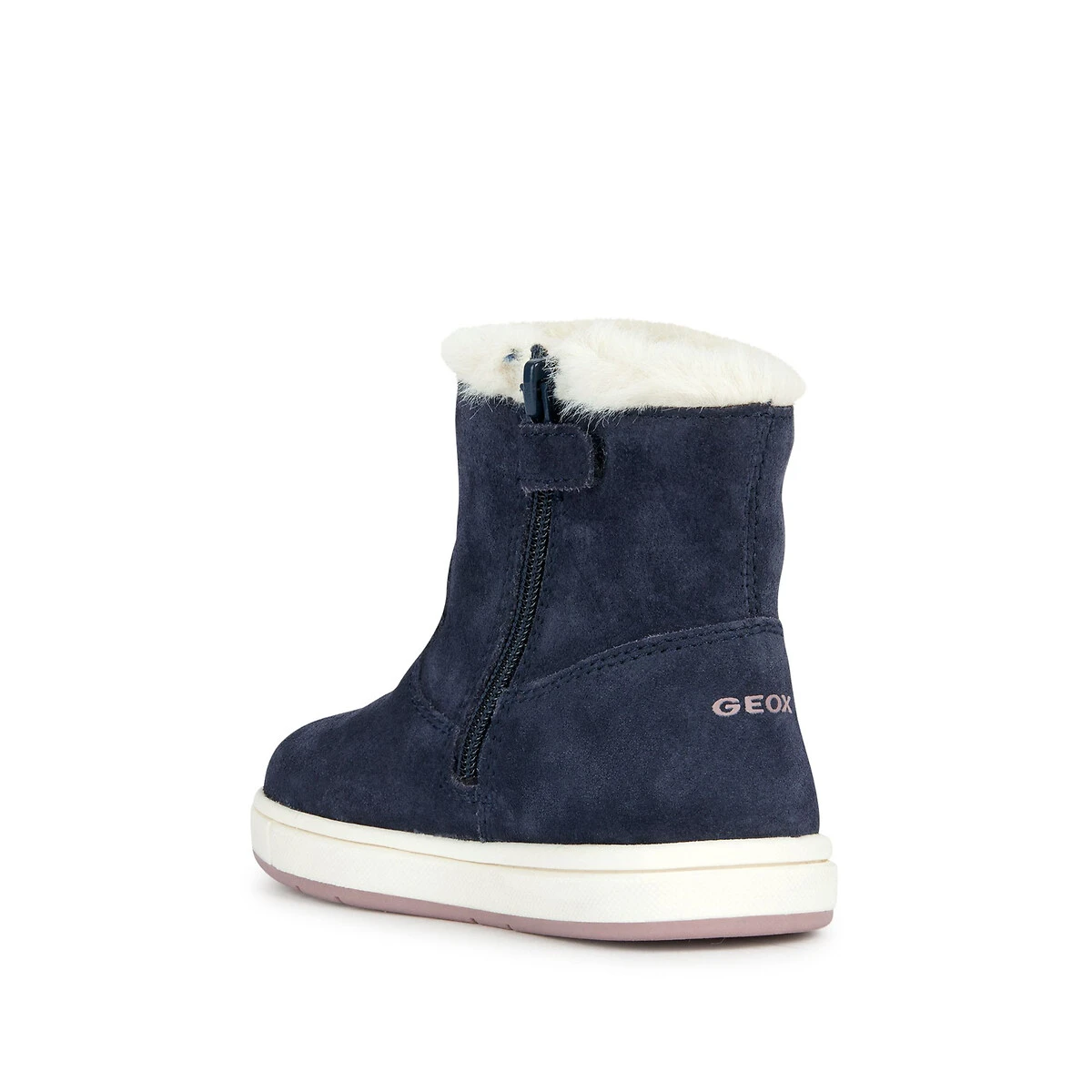 Geox Bottes En Cuir Fourrées Trottola 4 Geox Bottes En Cuir Fourrées Trottola – Image 4