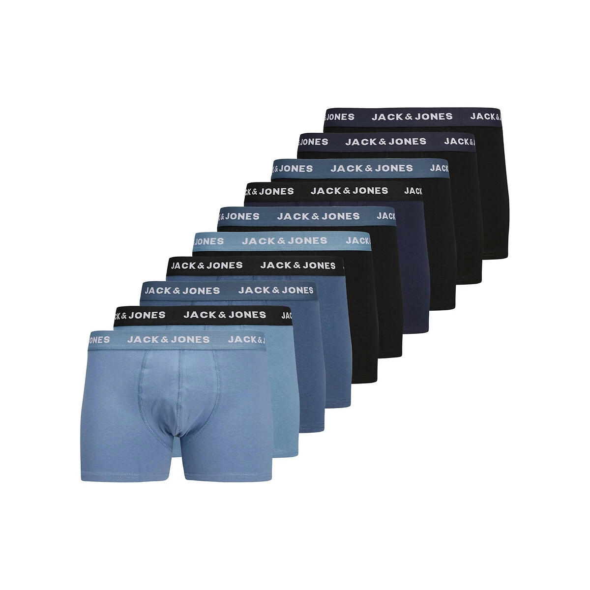 Jack & Jones Lot De 10 Boxers Unis 1 Jack & Jones Lot De 10 Boxers Unis