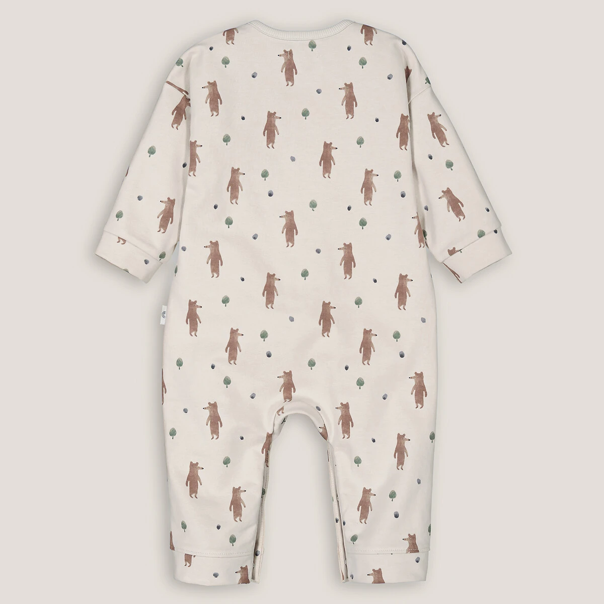 Combinaison Longue En Molleton, Imprimé Ours 2 Combinaison Longue En Molleton, Imprimé Ours – Image 2