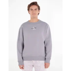 Calvin Klein Jeans Sweat Col Rond Mono Logo
