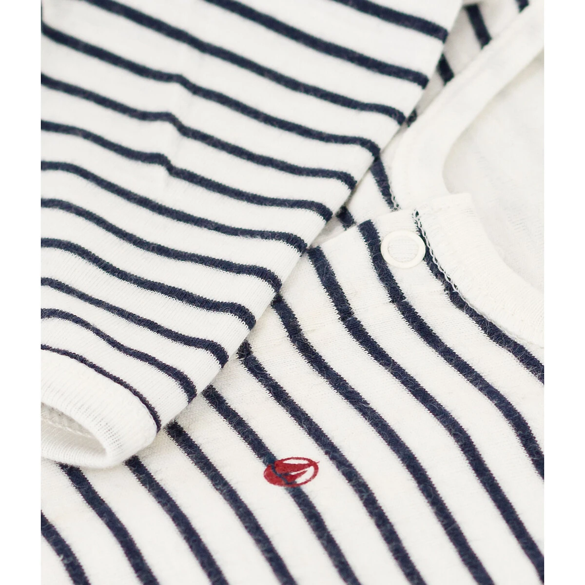 PETIT BATEAU Bodyjama à Rayures En Coton 5 PETIT BATEAU Bodyjama à Rayures En Coton – Image 5