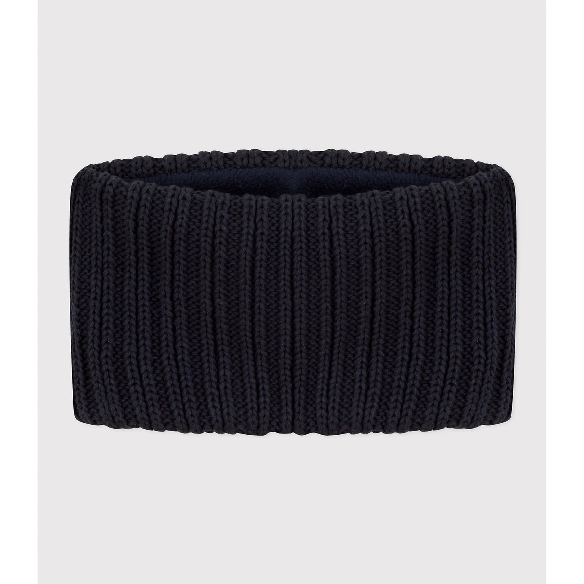 PETIT BATEAU Snood En Tricot Doublé Polaire 1 PETIT BATEAU Snood En Tricot Doublé Polaire