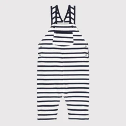 PETIT BATEAU Salopette Longue Rayée