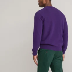 Pull Col Rond Lambswool, Made In Europe -Mode Décontractée 6520695fe69ac1bcb906b3dcc50900de