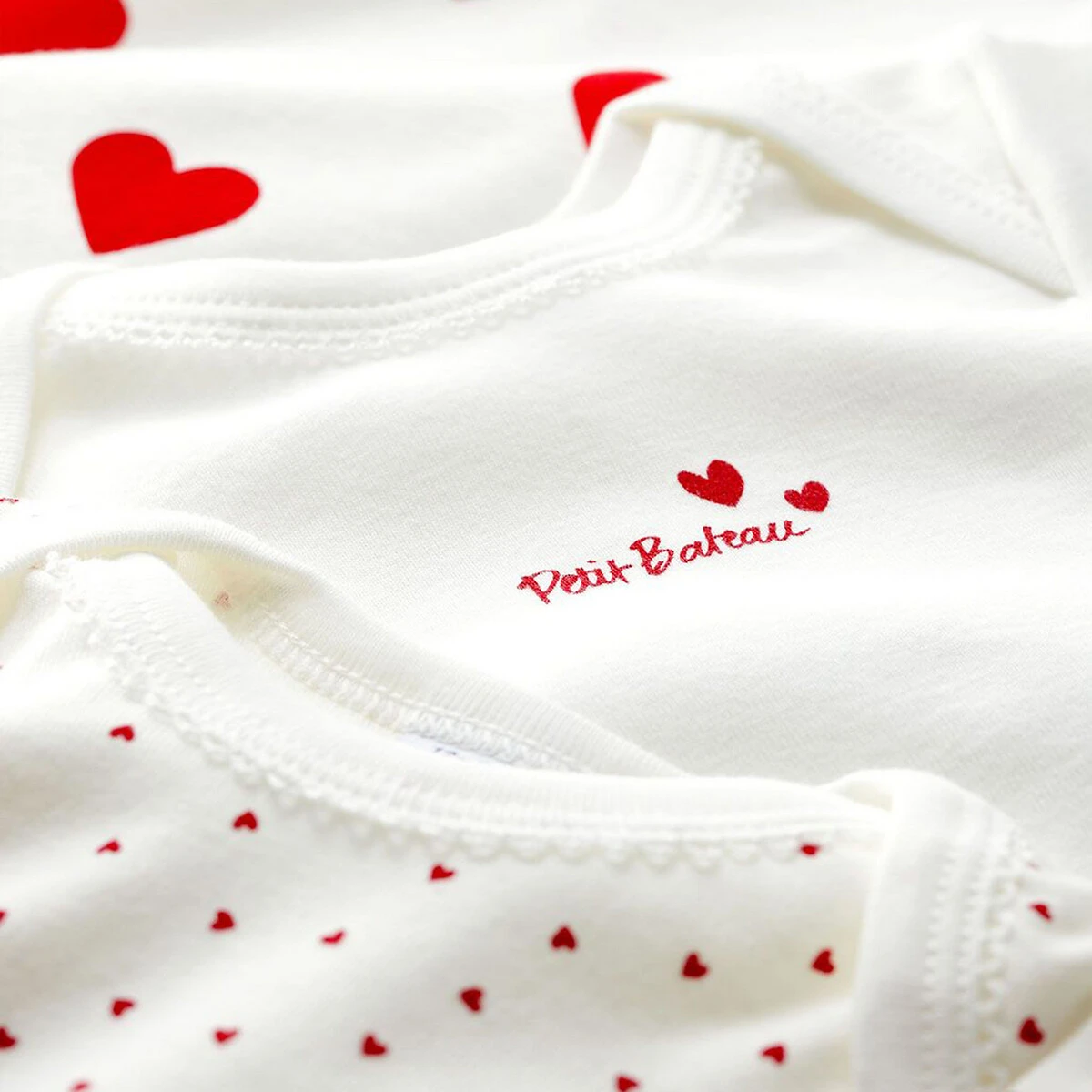 PETIT BATEAU Lot De 3 Bodies Manches Longue 3 PETIT BATEAU Lot De 3 Bodies Manches Longue – Image 3