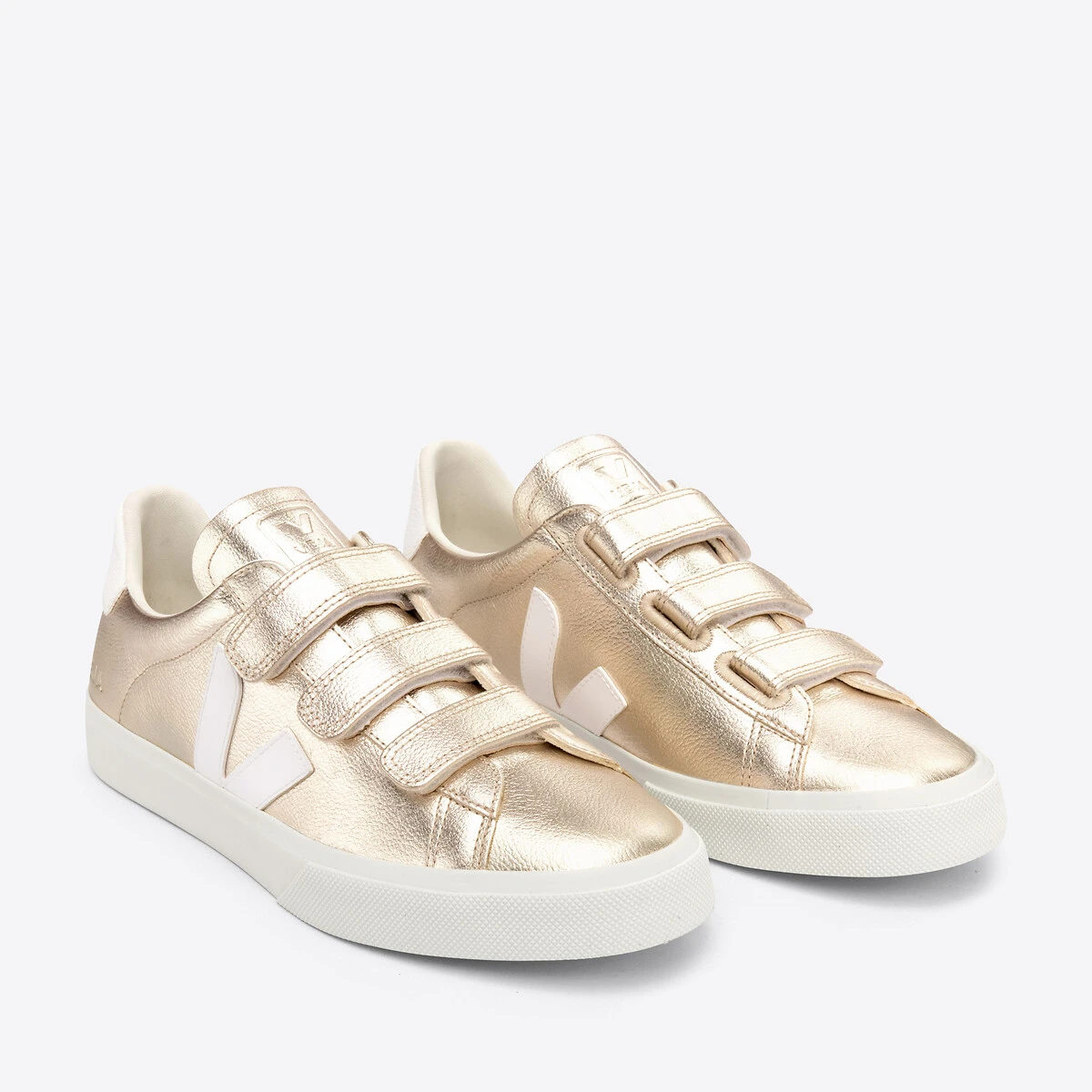 Veja Baskets En Cuir Métalllisé RECIFE CHROMEFREE 2 Veja Baskets En Cuir Métalllisé RECIFE CHROMEFREE – Image 2