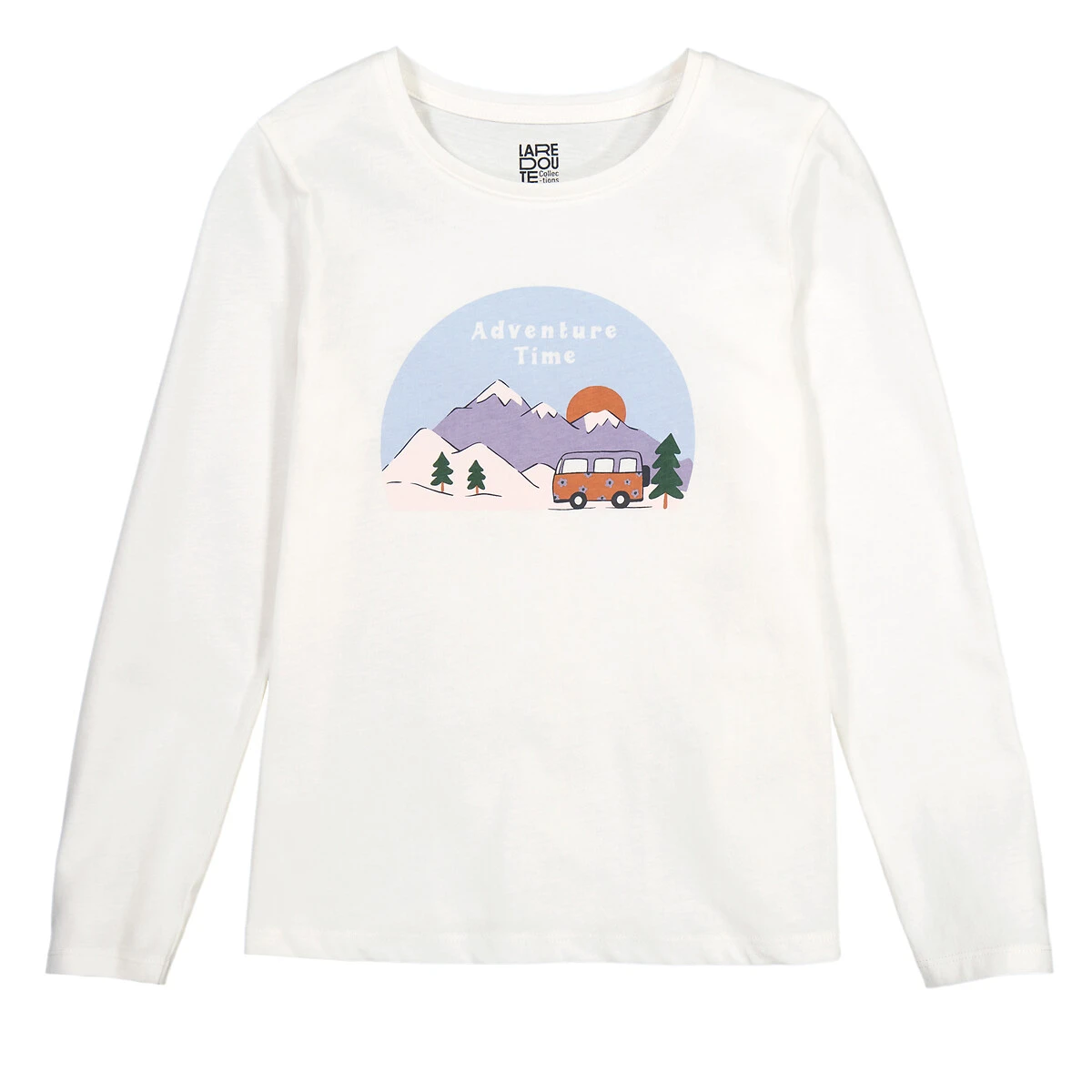 T-shirt Manches Longues Imprimé Van Et Montagnes 3 T-shirt Manches Longues Imprimé Van Et Montagnes – Image 3