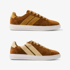 Baskets Cuir Suédé Slash