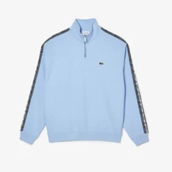 Lacoste Sweat Demi-zippé Col Montant