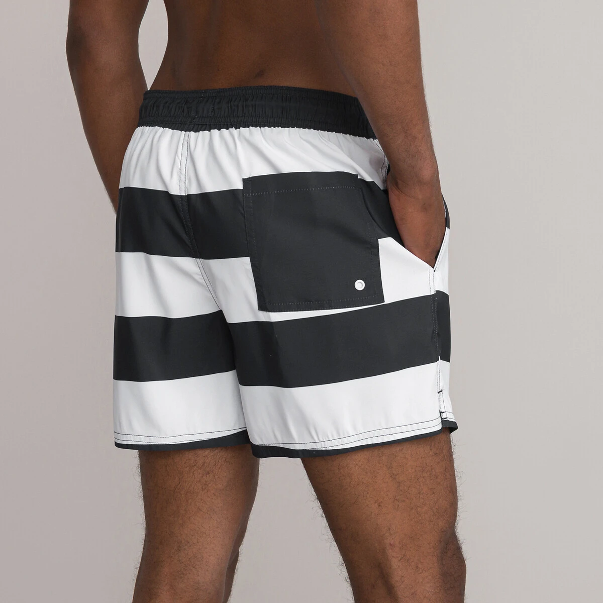 Bermuda De Bain Imprimé Rayures 2 Bermuda De Bain Imprimé Rayures – Image 2