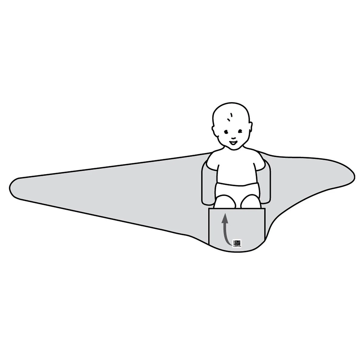 Red Castle Couverture à Emmailloter Miracle 3 Red Castle Couverture à Emmailloter Miracle – Image 3