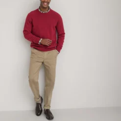 Pull Col Rond Lambswool, Made In Europe -Mode Décontractée 6c8f9daacd5e34d7d5ba210668057a17