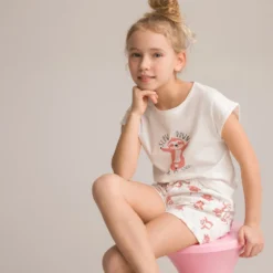 Pyjashort Imprimé Flamant Rose, 9 Pyjashort Imprimé Flamant Rose, -Mode Décontractée 6d6fcf20bf7165e28fb5f187fe915310