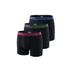 Lot De 3 Boxers Unis Coton Stretch