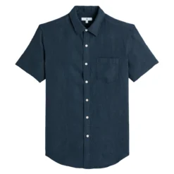 Chemise Droite Manches Courtes En Lin -Mode Décontractée 6eac11f7ebb03e3a850d0c0acd220bc0