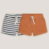 Lot De 2 Shorts En éponge