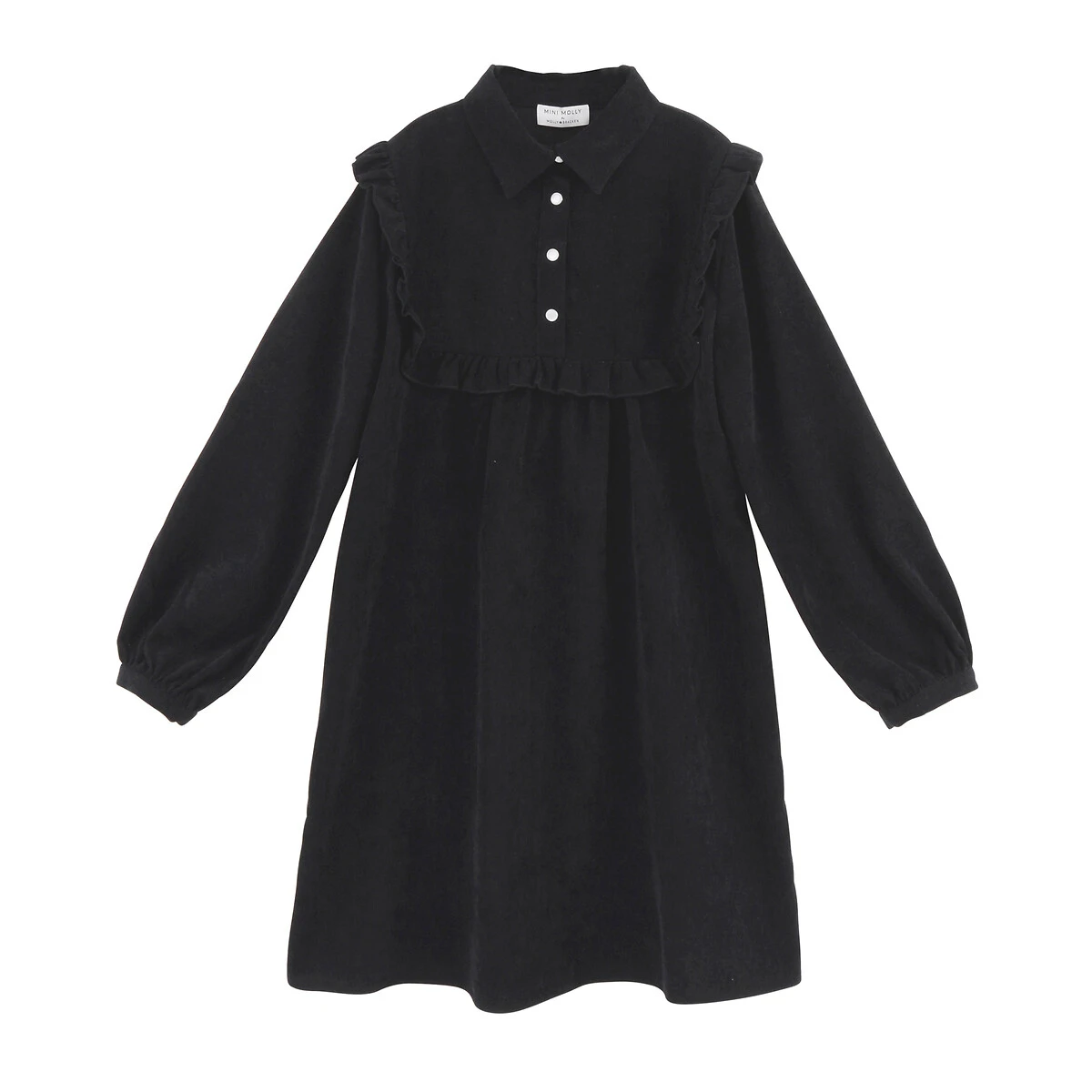 Robe Manches Longues Unie 5 Robe Manches Longues Unie – Image 5