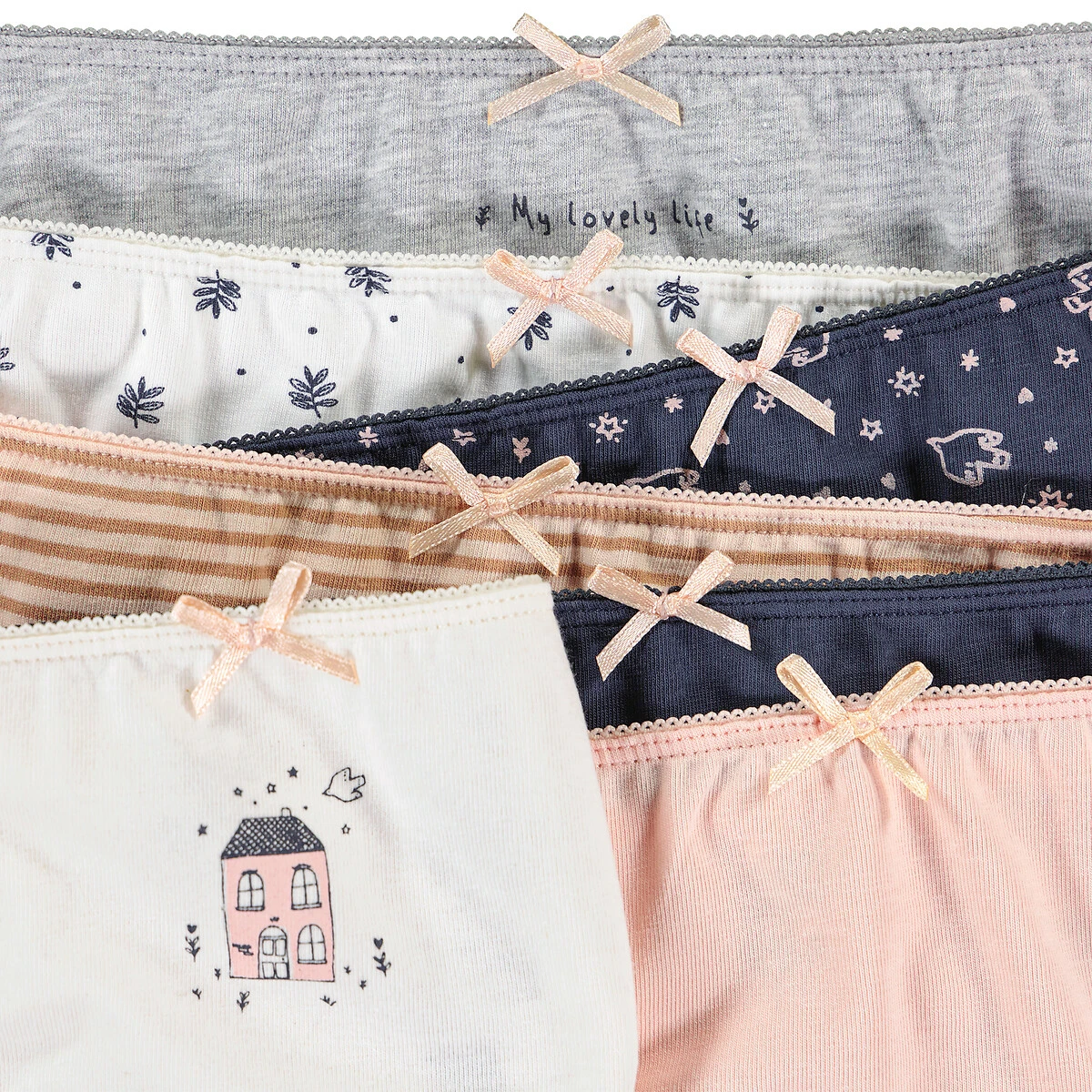 Lot De 7 Culottes En Coton 2 Lot De 7 Culottes En Coton – Image 2