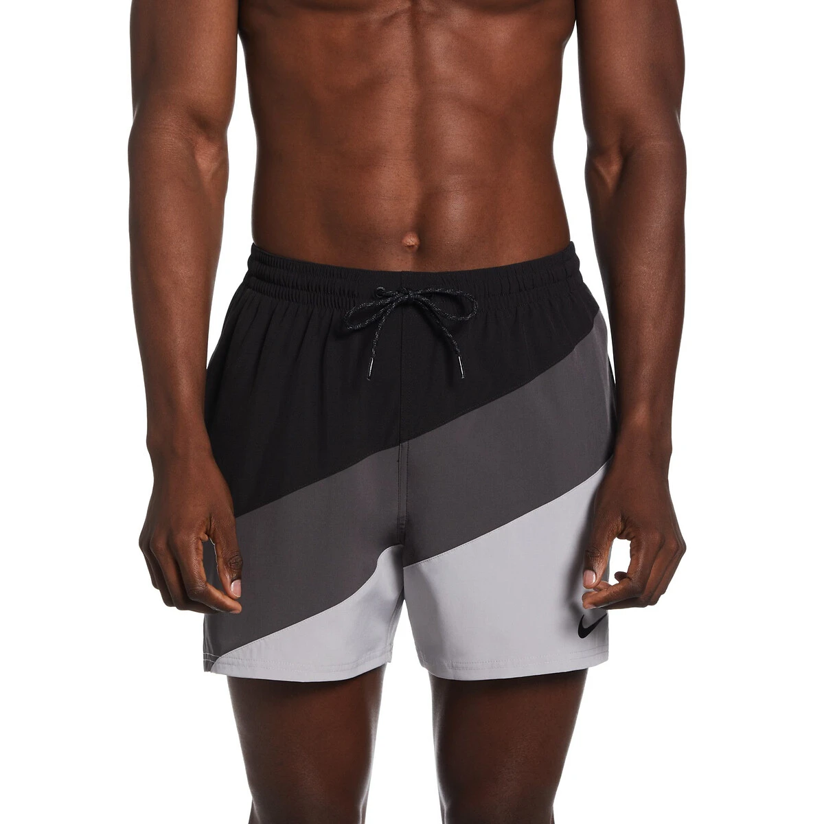 Nike Short De Bain Rayé 5" 1 Nike Short De Bain Rayé 5"
