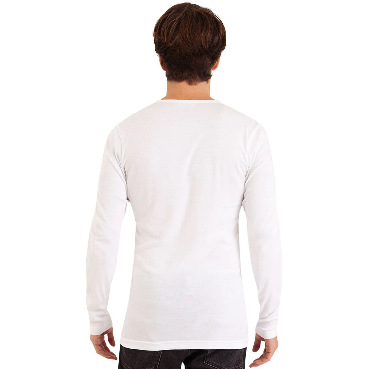 T-shirt Manches Longues Col V 3 T-shirt Manches Longues Col V – Image 3