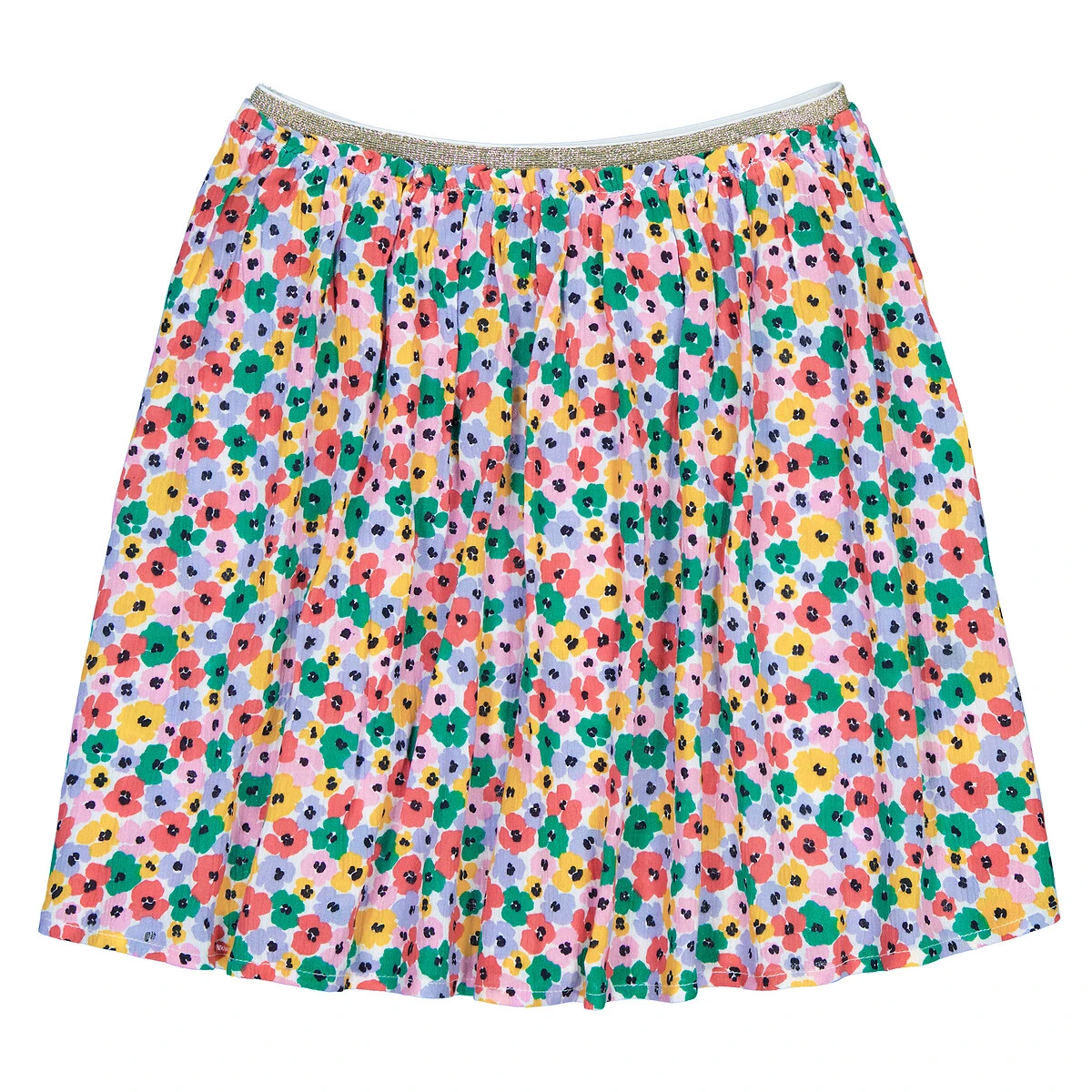 Jupe Fluide Imprimé Fleurs 3 Jupe Fluide Imprimé Fleurs – Image 3