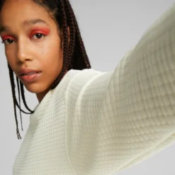 Puma Sweat Effet Matelassé Classics Quilted Crew -Mode Décontractée 7273ce4d88cac60cf67320c7e660992f