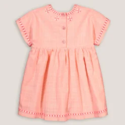 Robe Manches Courtes Brodée 9 Robe Manches Courtes Brodée -Mode Décontractée 75fc3c64692ac01b9510219d4594197f