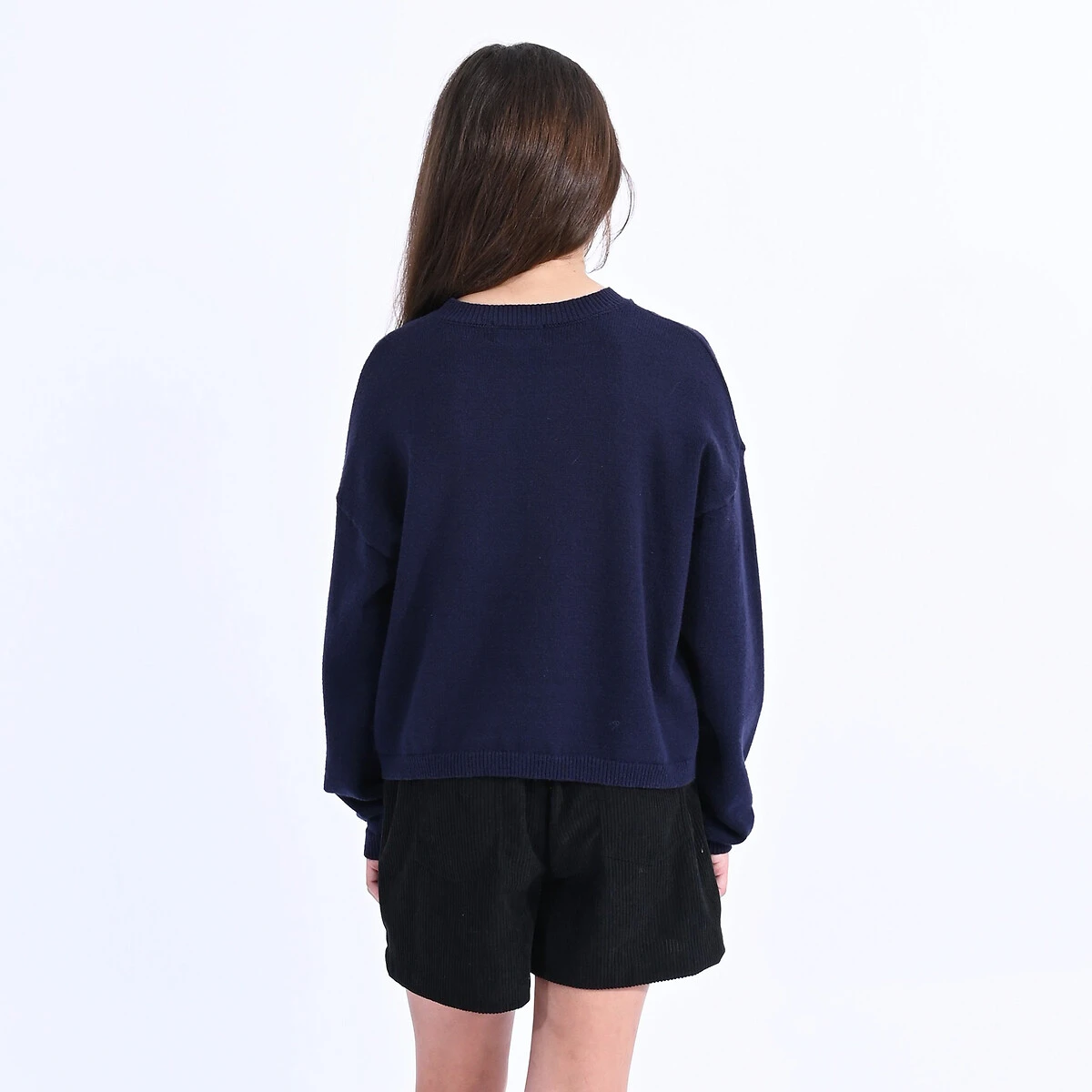 Pull Col Rond, Motif Cœur 3 Pull Col Rond, Motif Cœur – Image 3