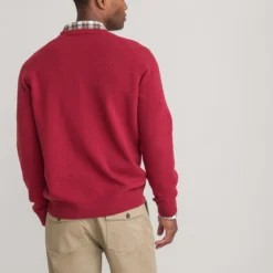 Pull Col Rond Lambswool, Made In Europe -Mode Décontractée 785ddebf7e9f34c775b6ed822a87d377