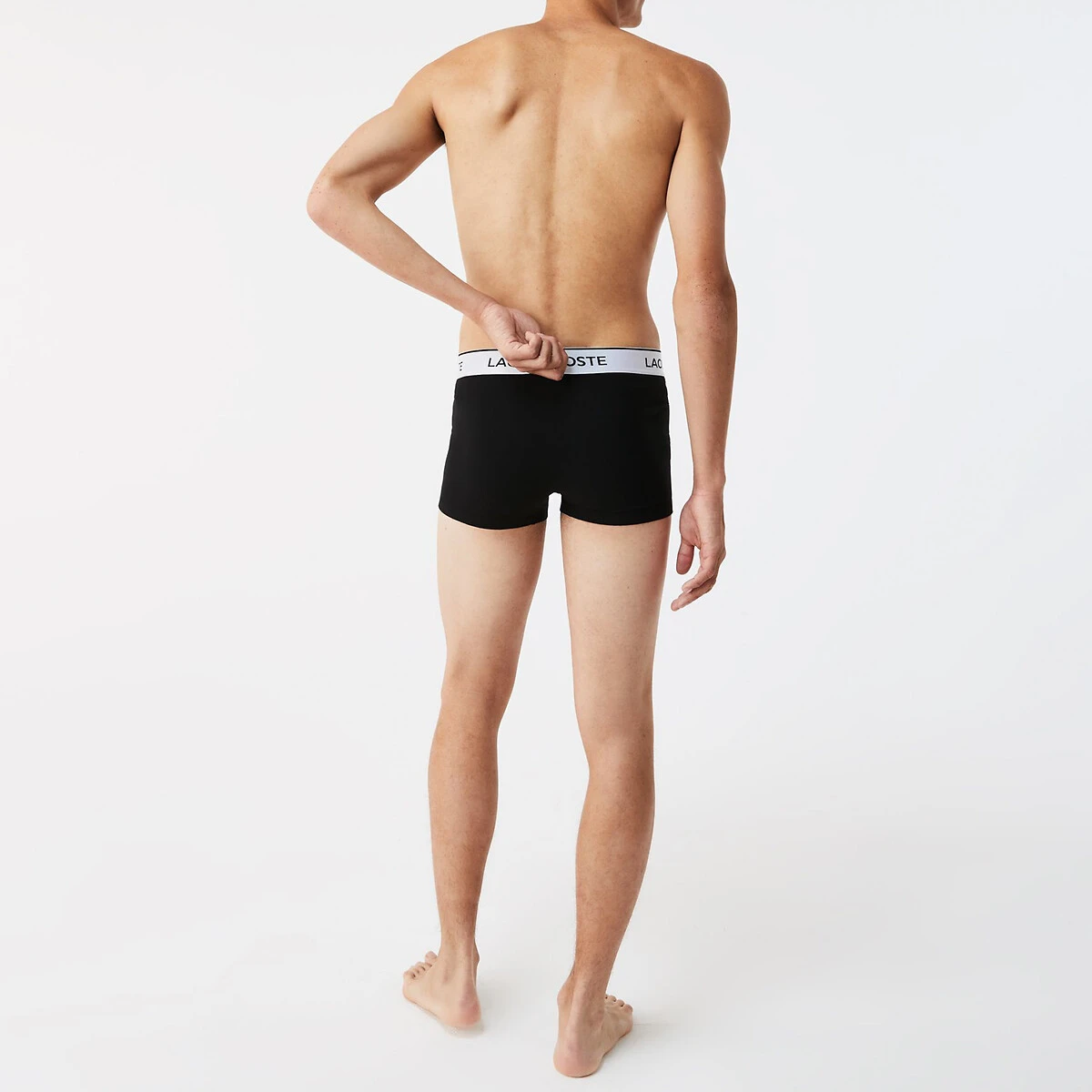Lacoste Lot De 3 Boxers En Coton Stretch 3 Lacoste Lot De 3 Boxers En Coton Stretch – Image 3