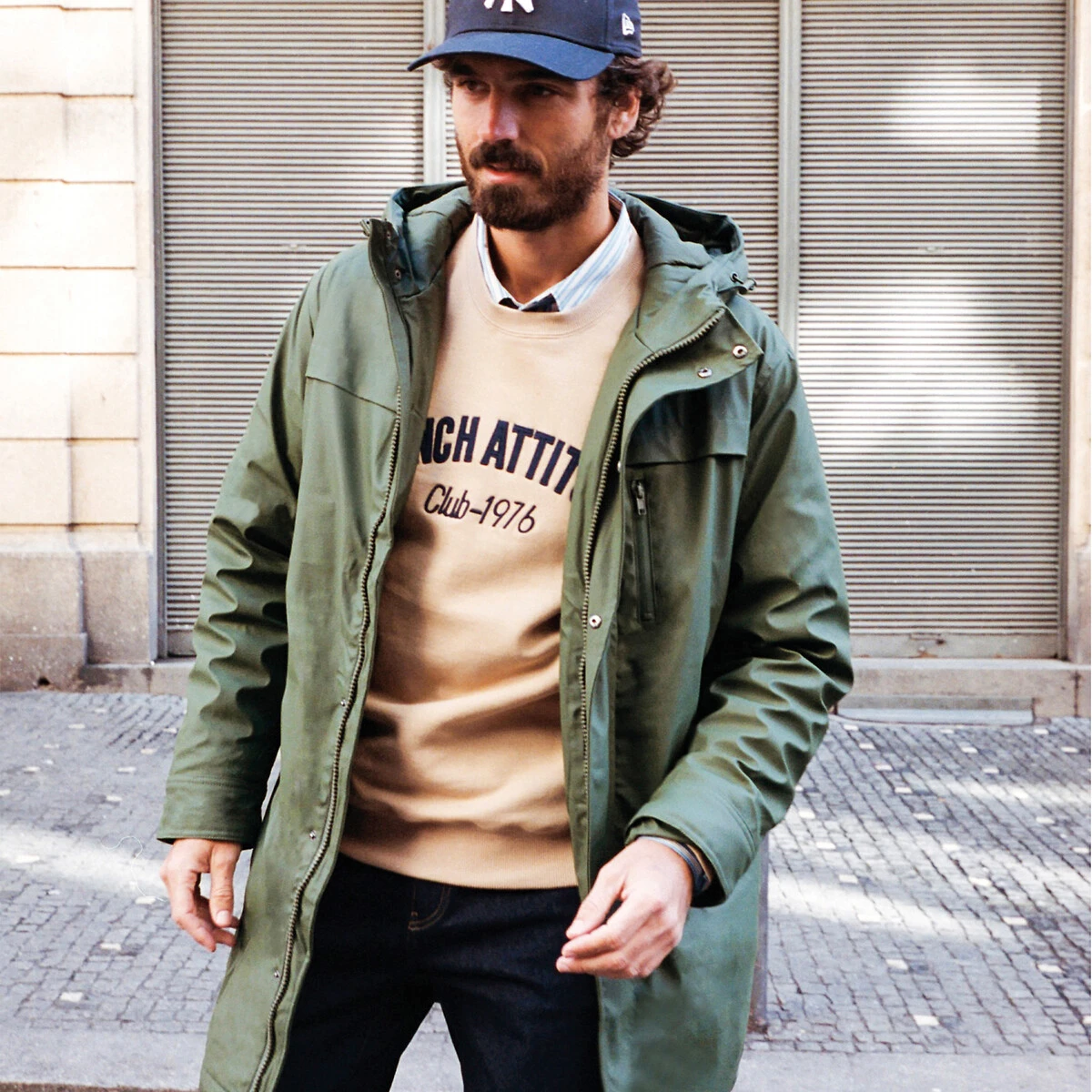 Parka Mi-longue Col Montant 6 Parka Mi-longue Col Montant – Image 6