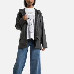 Rains Veste Zippée Imperméable Capuche Unisexe JACKET