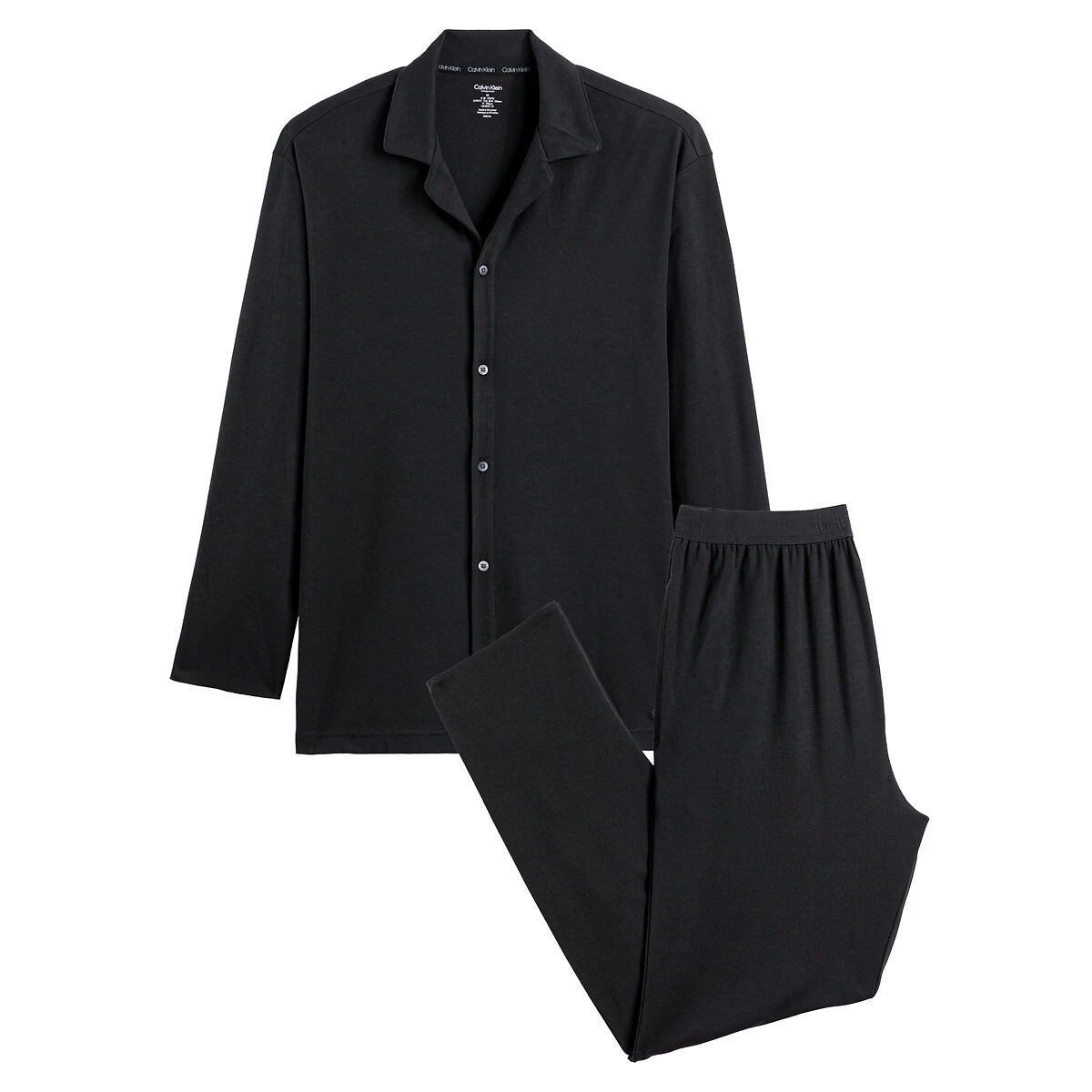 CALVIN KLEIN UNDERWEAR Ensemble De Pyjama Long Chemise Et Pantalon 1 CALVIN KLEIN UNDERWEAR Ensemble De Pyjama Long Chemise Et Pantalon